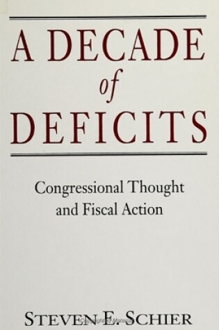 Cover of A Decade of Deficits