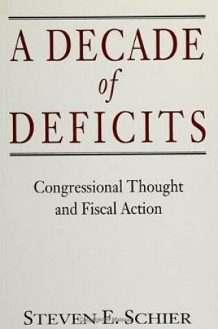 Cover of A Decade of Deficits