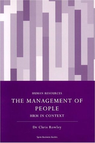 Cover of The Management of People