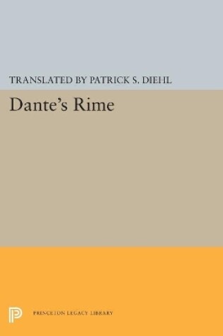 Cover of Dante's Rime