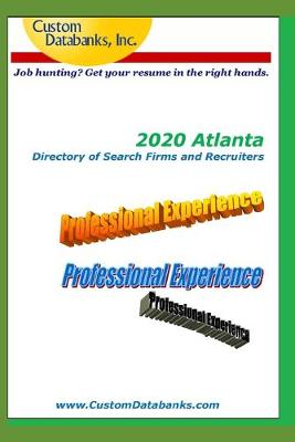 Book cover for 2020 Atlanta Directory of Search Firms and Recruiters