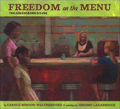 Book cover for Freedom on the Menu: The Greensboro Sit-Ins