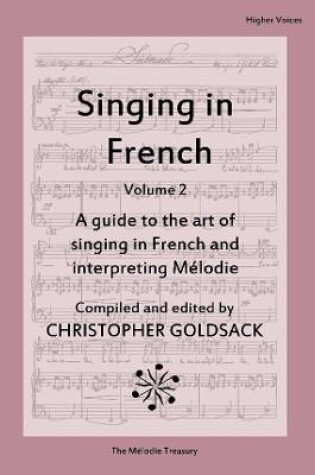Cover of Singing in French, Volume 2 - Higher Voices