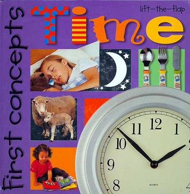 Book cover for First Concepts Large - Time