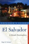 Book cover for Explorer's Guide El Salvador: A Great Destination