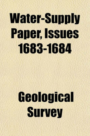 Cover of Water-Supply Paper Volume 253-255