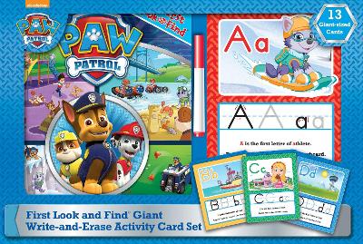 Book cover for My First Look and Find and Giant Cards Paw Patrol