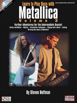 Book cover for Learn to Play Bass with Metallica