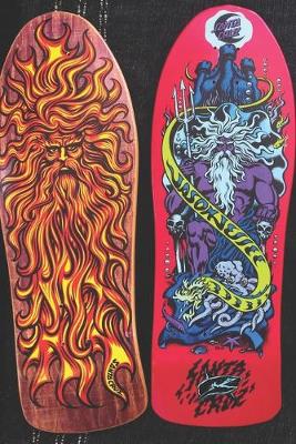 Book cover for Jason Jesse Sun God & Neptune Skateboard decks