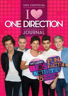 Cover of I Heart One Direction Journal