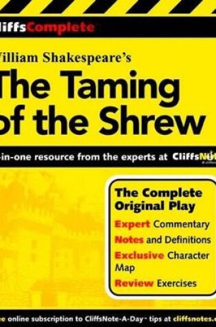 Cover of Cliffscomplete the Taming of the Shrew