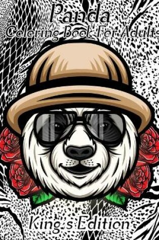 Cover of Panda Coloring book For adults