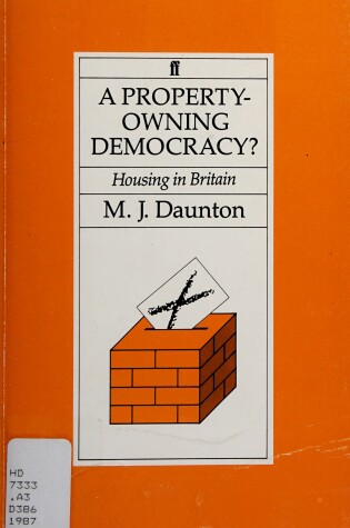 Cover of A Property-owning Democracy?