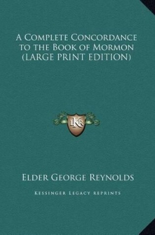 Cover of A Complete Concordance to the Book of Mormon