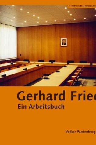 Cover of Gerhard Friedl German–language Edition – Ein Arbeitsbuch