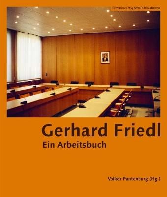 Book cover for Gerhard Friedl German–language Edition – Ein Arbeitsbuch