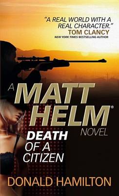 Cover of Matt Helm - Death of a Citizen