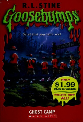 Book cover for Goosebumps: Ghost Camp