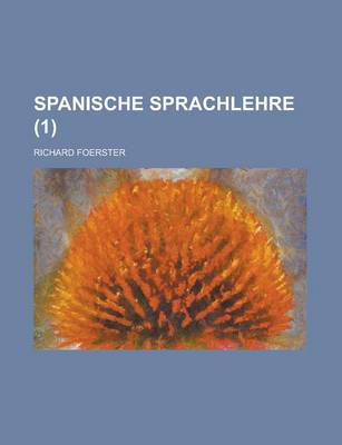 Book cover for Spanische Sprachlehre (1 )