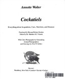 Book cover for Cockatiels