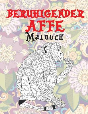 Cover of Beruhigender Affe - Malbuch