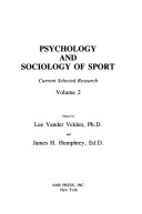 Book cover for Psychology and Sociology of Sport