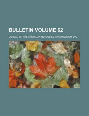 Book cover for Bulletin Volume 62