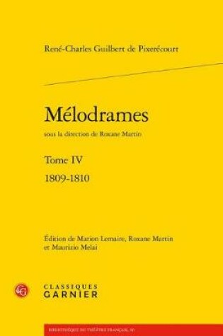 Cover of Melodrames. Tome IV