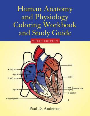 Book cover for Human Anatomy & Physiology Coloring Workbook