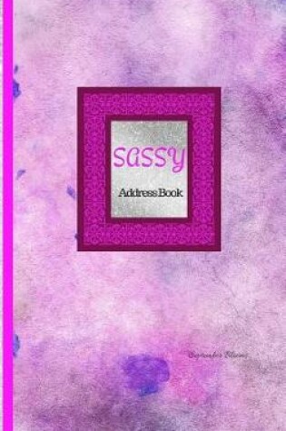 Cover of Sassy Address Book- Lilac