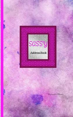 Cover of Sassy Address Book- Lilac