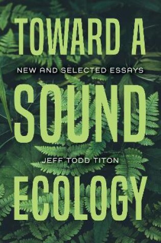 Cover of Toward a Sound Ecology