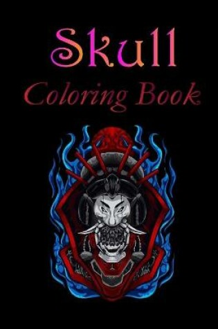 Cover of Skull Coloring Book