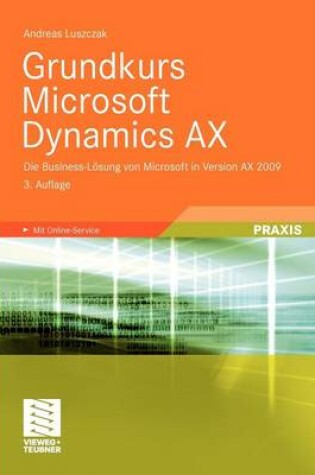 Cover of Grundkurs Microsoft Dynamics Ax