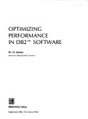 Cover of Optimizing Performance in DB2 Software