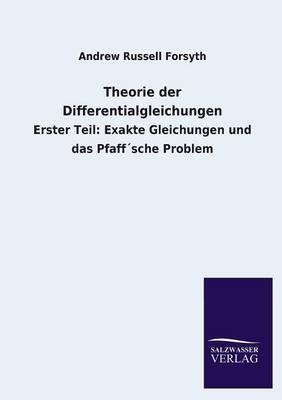 Book cover for Theorie Der Differentialgleichungen