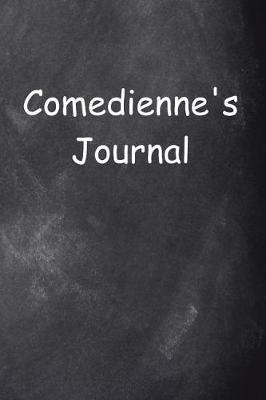 Cover of Comedienne's Journal Chalkboard Design