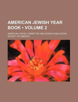 Book cover for American Jewish Year Book (Volume 2)