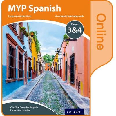 Book cover for MYP Spanish Language Acquisition Online Student Book Phases 3 & 4