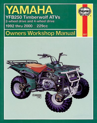 Book cover for Haynes Yamaha Yfb250 Timberwolf Atvs Owners Workshop Manual