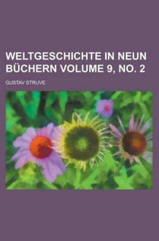 Cover of Weltgeschichte in Neun Buchern Volume 9, No. 2