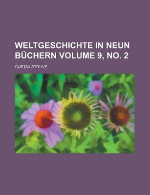 Book cover for Weltgeschichte in Neun Buchern Volume 9, No. 2