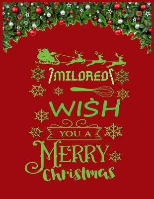 Book cover for MILDRED wish you a merry christmas