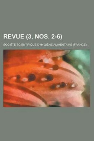 Cover of Revue (3, Nos. 2-6 )