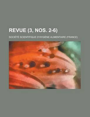 Book cover for Revue (3, Nos. 2-6 )