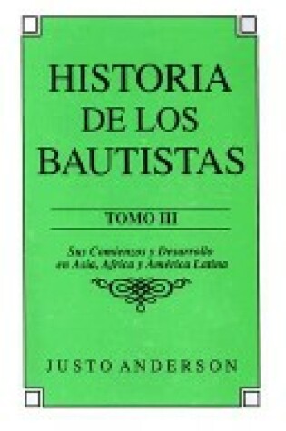 Cover of Historia de los Bautistas