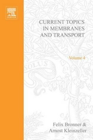 Cover of Curr Topics in Membranes & Transport V4
