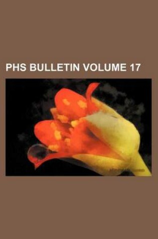 Cover of Public Health Bulletin Volume 17