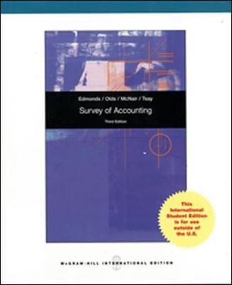 Book cover for Survey of Accounting