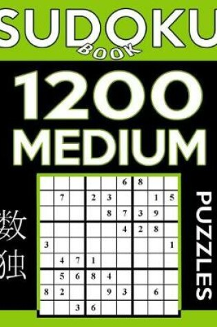 Cover of Sudoku Book 1,200 Medium Puzzles